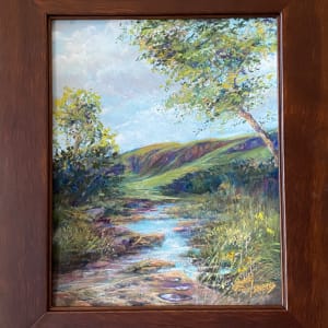 Cool, Clear Water by Lindy Cook Severns  Image: framed  