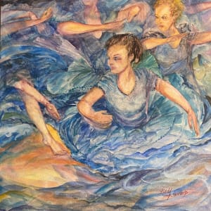 Tangled Up In Blue by Lindy Cook Severns