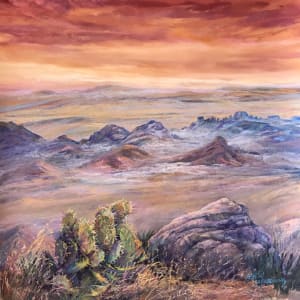 Walking Above the Fog by Lindy Cook Severns