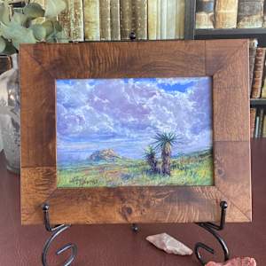 The Sky's Slow Unraveling at Point of Rocks by Lindy Cook Severns 