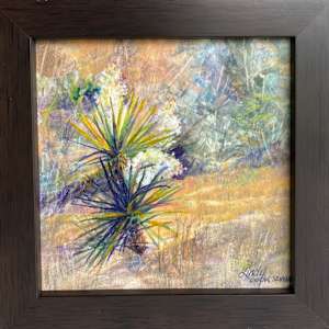 Flowering on the Forest's Edge. Davis Mountains Yucca by Lindy Cook Severns, Image 2.