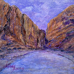 Canyon Light, Quiet Rio by Lindy Cook Severns, Image 1.