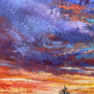 Rainwashed Evening by Lindy Cook Severns  Image: sky detail