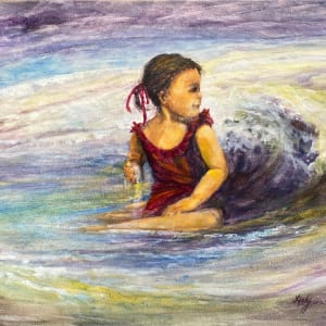 Catching A Wave by Lindy Cook Severns
