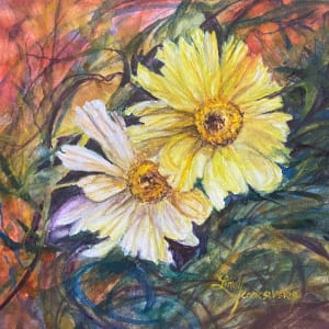 Tow-Headed Sisters by Lindy Cook Severns