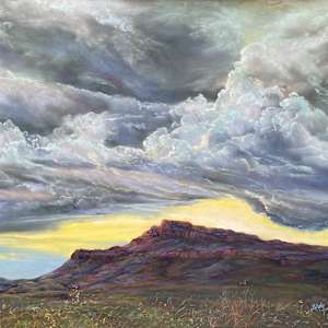 A Dance of Sun-split Clouds by Lindy Cook Severns