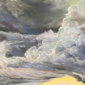 A Dance of Sun-split Clouds by Lindy Cook Severns  Image: detail