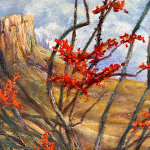 Wild Fire by Lindy Cook Severns  Image: detail
