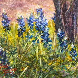 Blue Reverie by Lindy Cook Severns