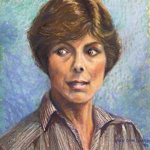 Lindy Cook Severns self-portrait 1982 by Lindy Cook Severns