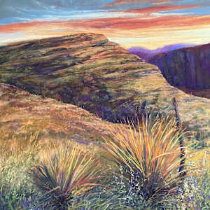 Together at Sunset by Lindy Cook Severns