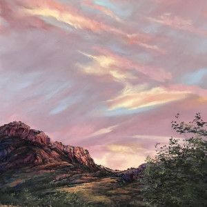 Indian Summer Joy, Mountain Sunset by Lindy Cook Severns 