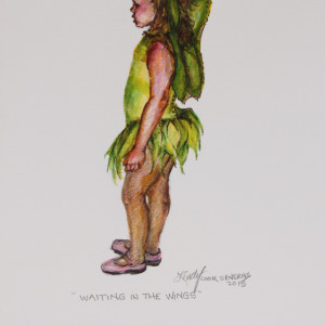 Waiting in the Wings by Lindy Cook Severns 