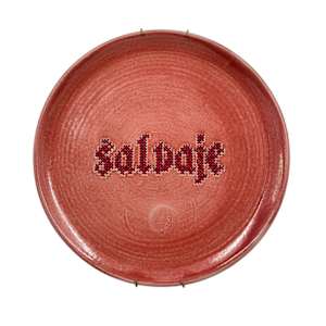 Salvaje - plato bordado by Mariana Aranzazu Cujar