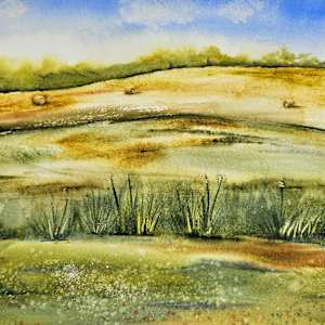 Hay Bales by Stacy Hilton Klutzke, Image 1.