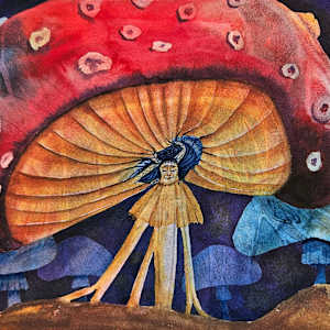 Sleeping Amanita by Stacy Hilton Klutzke, Image 1.