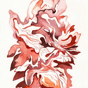 Apparition in Pomegranate by Emma Santos