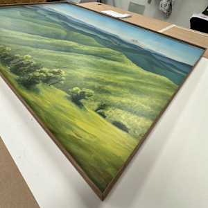 The Journey of Light by Lindsey Veil  Image: The surface was finished with a professional UV protective varnish with a satin finish.