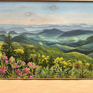 The Journey of Light by Lindsey Veil  Image: Left panel framed