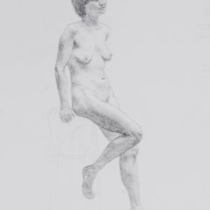 Erin seated by Linda M. Niemeyer, Image 2.