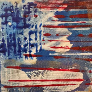 Americana 1776  2x2 by Kimmy Donald, Image 1.