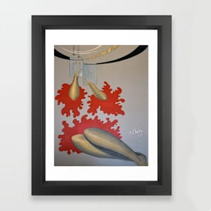 Lady In Red 5 by Masha Schwartz Art 