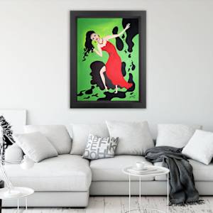 Latin Dancer by Masha Schwartz Art 
