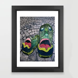 Married Life by Masha Schwartz Art  Image: Let this affectionate dialogue anchor your living room in shared history