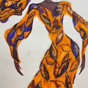 *Greeting Card* Dance Dance Dance by Yolanda Patton  Image: Printed Inside:  
Dance Dance Dance
Rythmic Body movement combined with history, 
heart and soul. 

Size: 5" x 7"