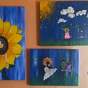 Young Flowers by Yolanda Patton  Image: The Sunflowers