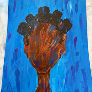 Knots by Yolanda Patton  Image: A depiction of the Ease and Beauty of Our hair...