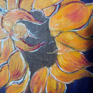 Petals in the Wind by Yolanda Patton  Image: Detail of the LIFE that lives within the petals. 