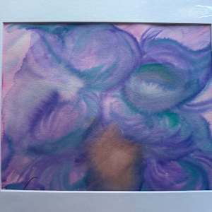 Cloudy Beauty by Yolanda Patton  Image: Beauty that appears to be blurred, but we see you sis.  We see you through it all...