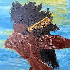 Hot Comb, Hold your ear - HairStory by Yolanda Patton