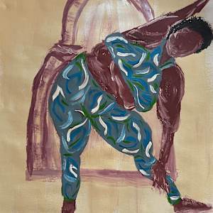 *Greeting Card* Inhale Exhale by Yolanda Patton