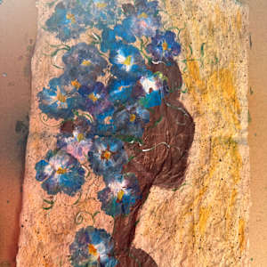 Rice Paper & Flowers #7 by Yolanda Patton, Image 1.
