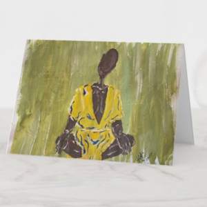 *Greeting Card* Meditation by Yolanda Patton