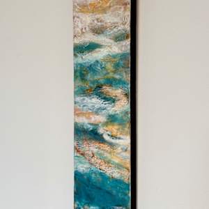 Kaleidoscope of the Seas- Left 1 Panel by Christine Deemer 