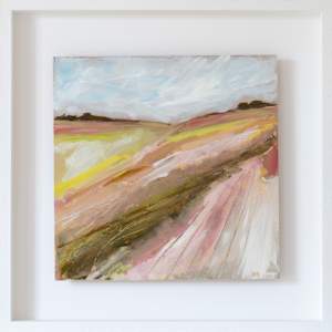 Pink Furrows by Brigitte Girling 