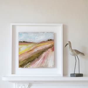 Pink Furrows by Brigitte Girling 