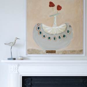 Rosy Ranuncules by Brigitte Girling 