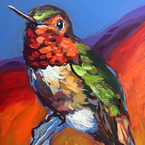 Anna's Hummingbird by Laura Green, Image 1.