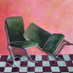 No. 4 Chairs and Shadows Series by Emily Bharatiya, Image 1.