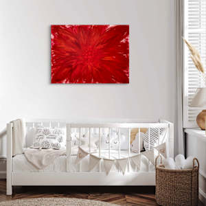 Red Wish Flower by Elke Buegler 