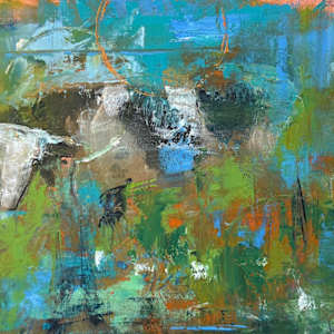 Blue Green Graze by Janice Tippett