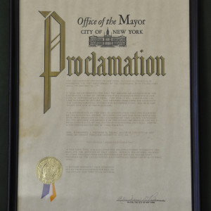 Mayor's Proclamation Making January 29, 1977 'Centennial Legion-Old Guard Day'