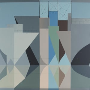 Ships in a Classical Calm by B.C Binning