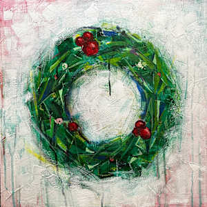 Holiday Garden: Christmas Wreath by Jodi Gaines
