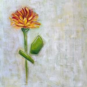 The Floating Garden: Yellow Dahlia by Jodi Gaines