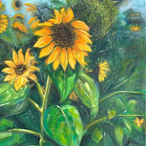 Field of Sunflowers by Jodi Gaines